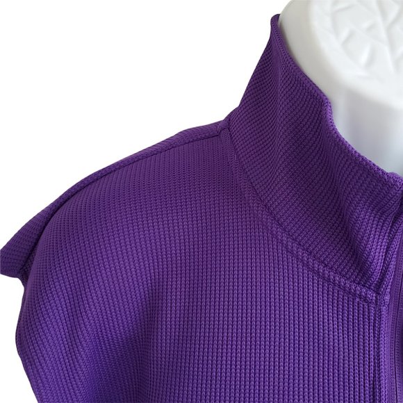 MINNESOTA VIKINGS Jacket Sweatshirt Full Zip Pockets Fleece Lined L/S Men's XL - Picture 8 of 9